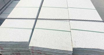 南平芝麻白毛板，石材毛板