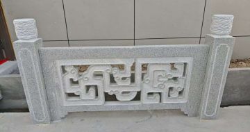 南平芝麻白河道栏杆 桥栏杆