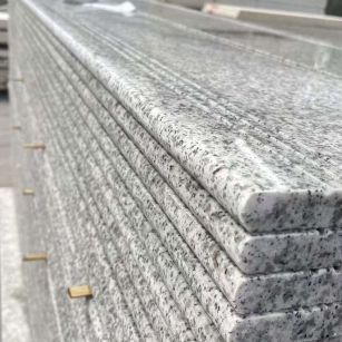 南平芝麻白楼梯踏步 花岗岩楼梯板材