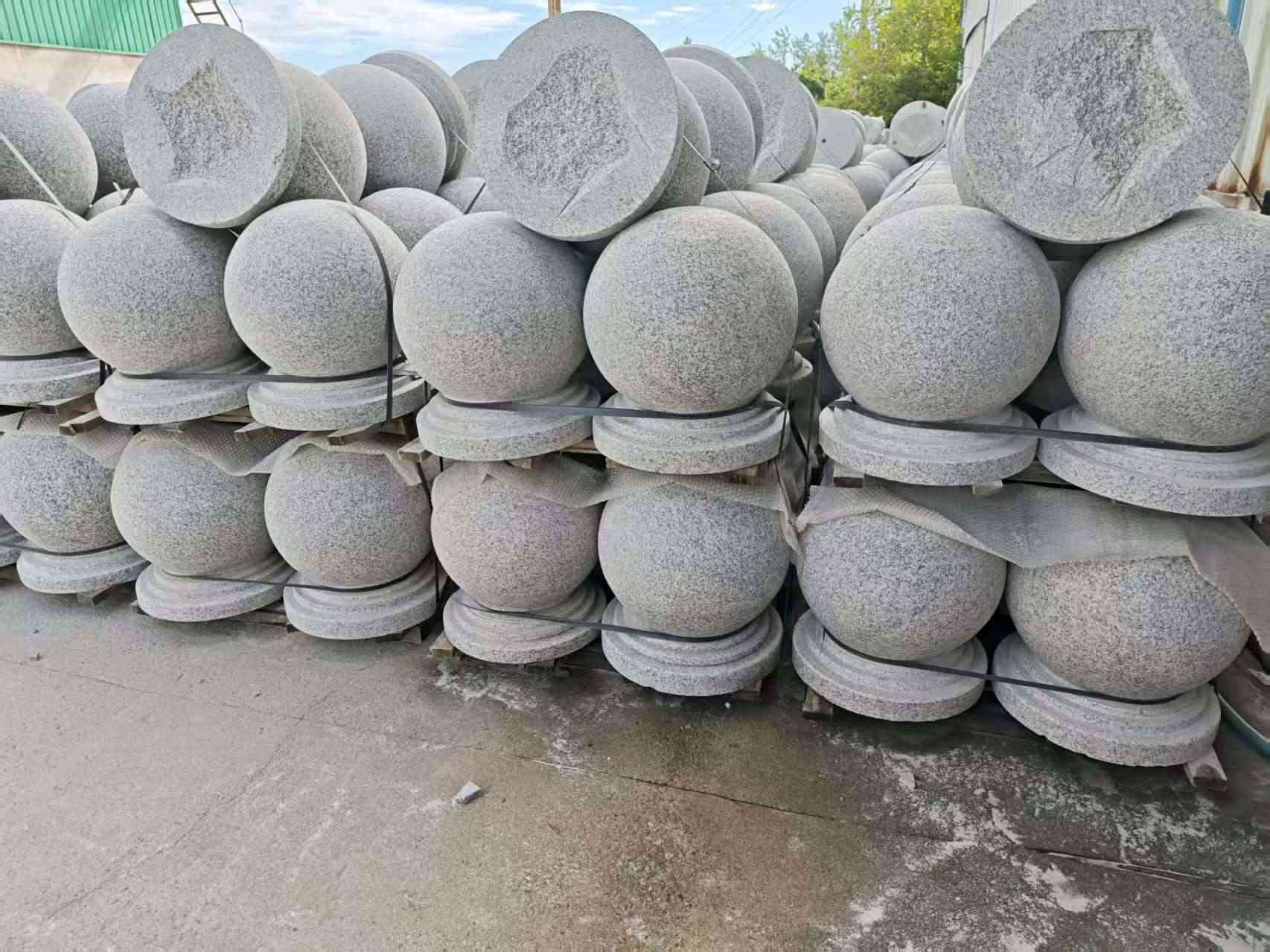 南平圆球石球挡车球