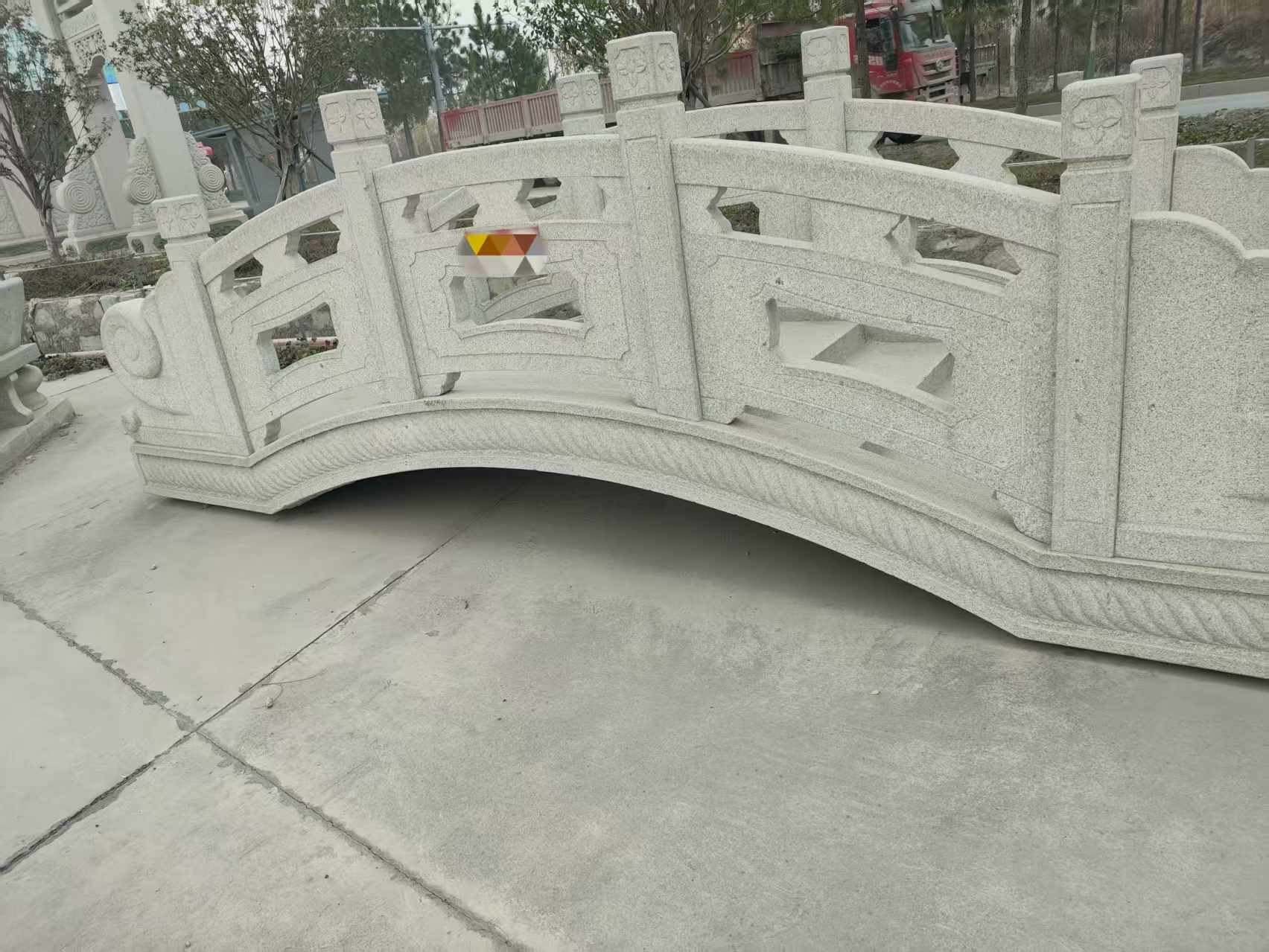 南平芝麻白拱桥，石桥