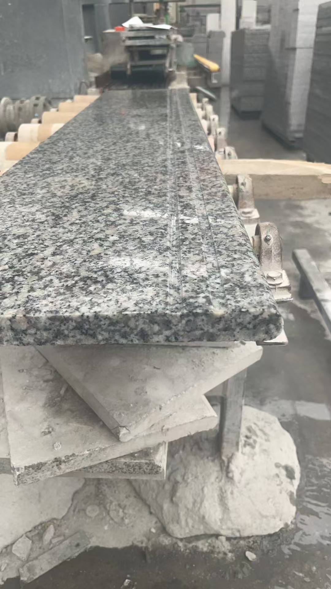 南平芝麻白楼梯踏步 芙蓉白